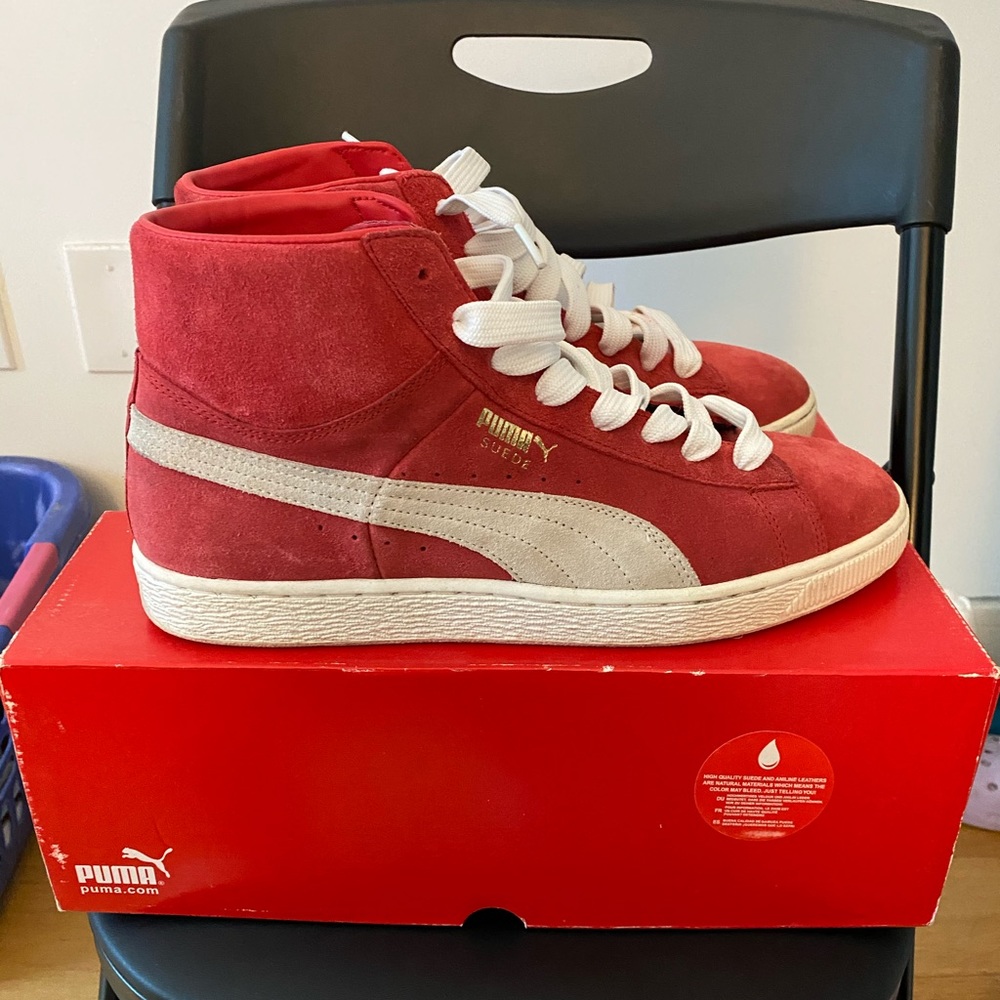 Puma suede sneakers